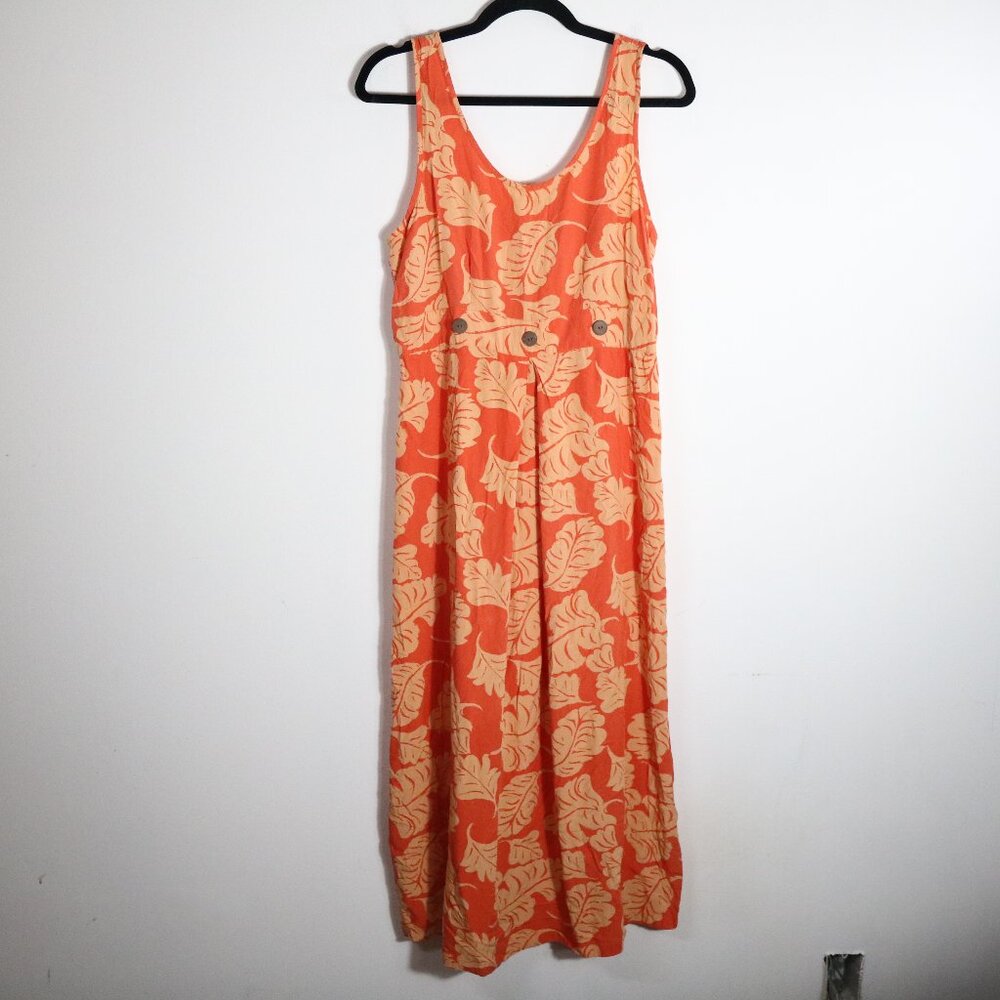 April Cornell‎ For Cornell Trading Boho Sleeveless Rayon Maxi Dress S Tropical